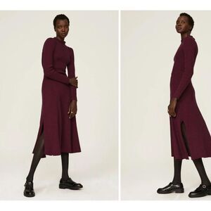 Pamela Love Maroon Sweater Dress